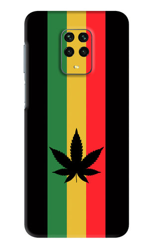 Weed Flag Xiaomi Redmi Note 9 Pro Back Skin Wrap