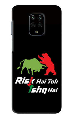 Risk Hai Toh Ishq Hai Xiaomi Redmi Note 9 Pro Back Skin Wrap