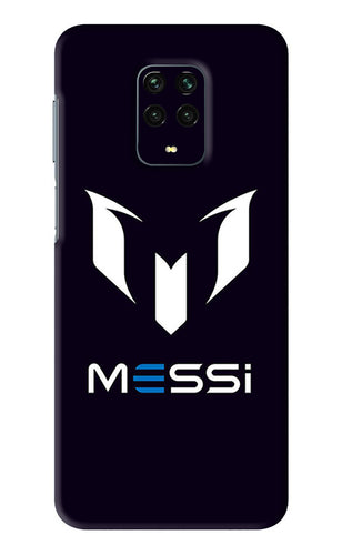 Messi Logo Xiaomi Redmi Note 9 Pro Max Back Skin Wrap