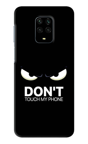 Don'T Touch My Phone Xiaomi Redmi Note 9 Pro Max Back Skin Wrap