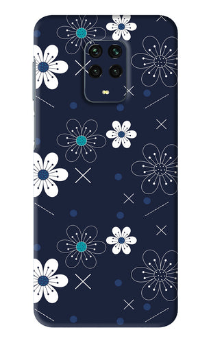 Flowers 4 Xiaomi Redmi Note 9 Pro Max Back Skin Wrap