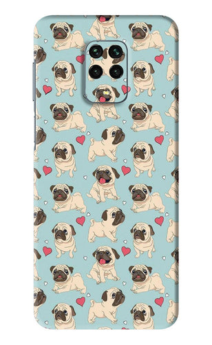 Pug Dog Xiaomi Redmi Note 9 Pro Max Back Skin Wrap