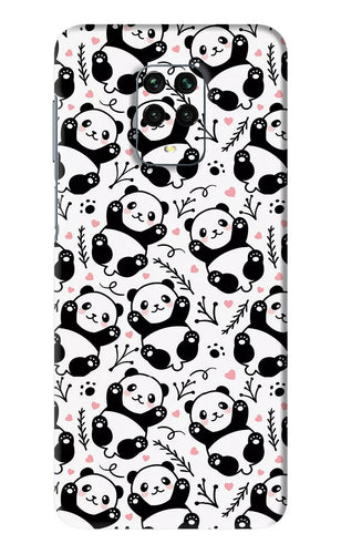 Cute Panda Xiaomi Redmi Note 9 Pro Max Back Skin Wrap