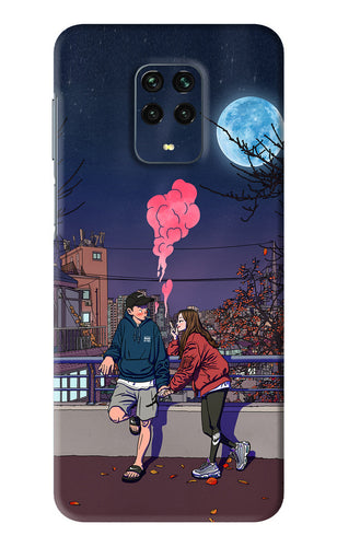 Chilling Couple Xiaomi Redmi Note 9 Pro Max Back Skin Wrap