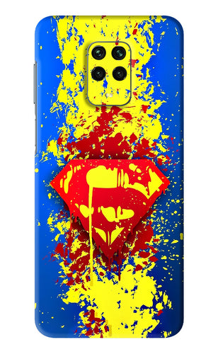 Superman logo Xiaomi Redmi Note 9 Pro Max Back Skin Wrap