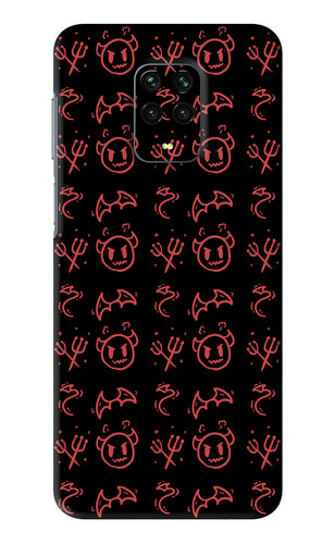 Devil Xiaomi Redmi Note 9 Pro Max Back Skin Wrap