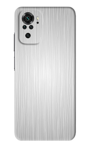 Wooden Grey Texture Xiaomi Redmi Note 10 Back Skin Wrap