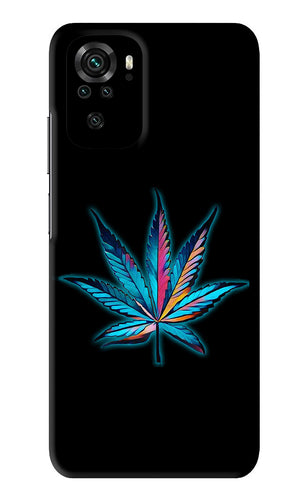 Weed Xiaomi Redmi Note 10 Back Skin Wrap