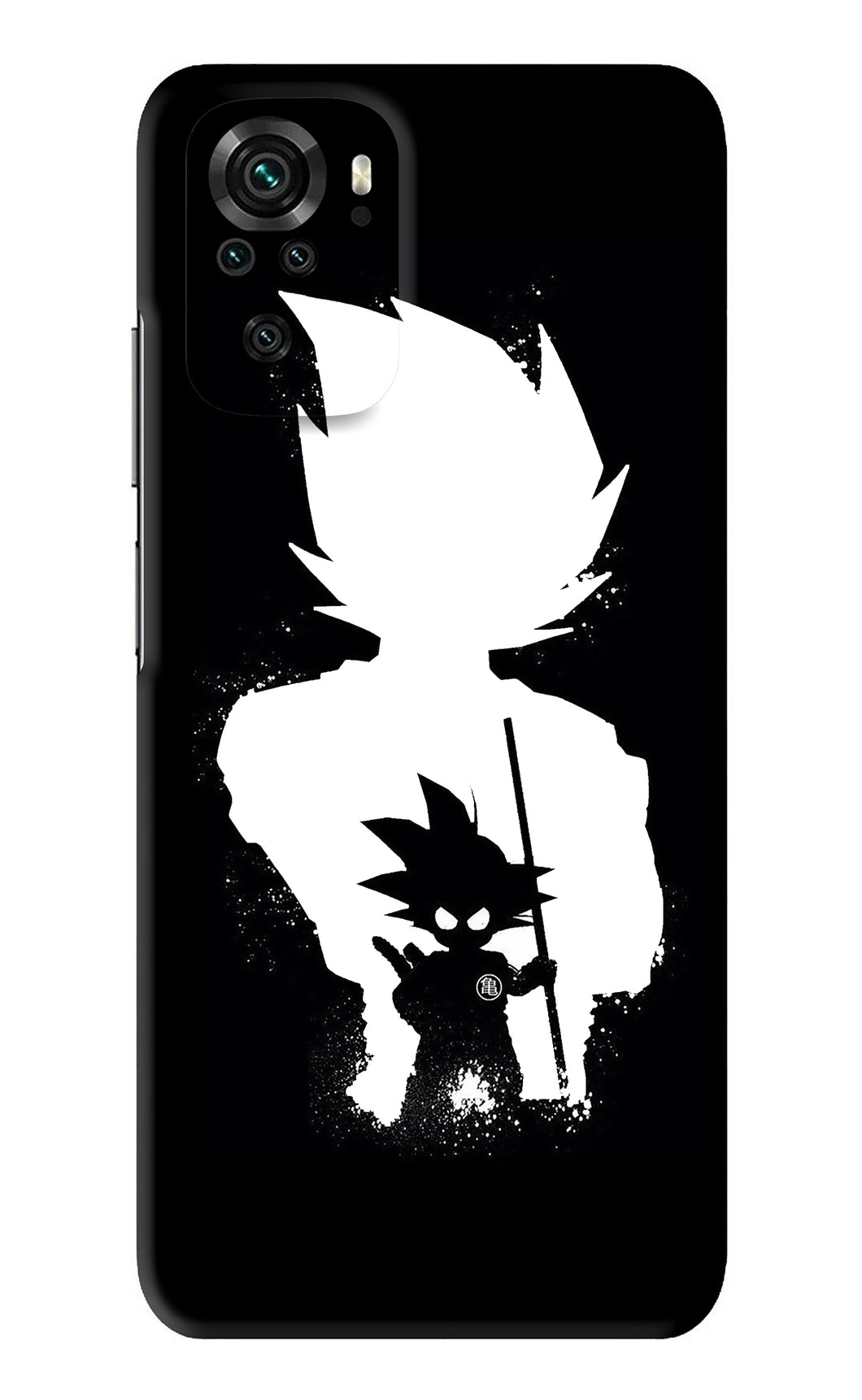 Goku Shadow Xiaomi Redmi Note 10 Back Skin Wrap