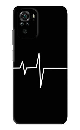 Heart Beats Xiaomi Redmi Note 10 Back Skin Wrap