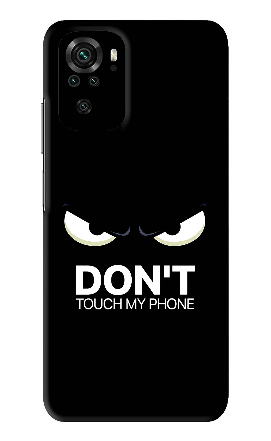 Don'T Touch My Phone Xiaomi Redmi Note 10 Back Skin Wrap