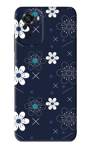 Flowers 4 Xiaomi Redmi Note 10 Back Skin Wrap