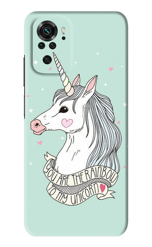 Unicorn Wallpaper Xiaomi Redmi Note 10 Back Skin Wrap