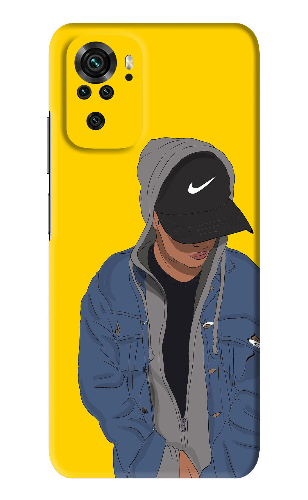 Nike Boy Xiaomi Redmi Note 10 Back Skin Wrap