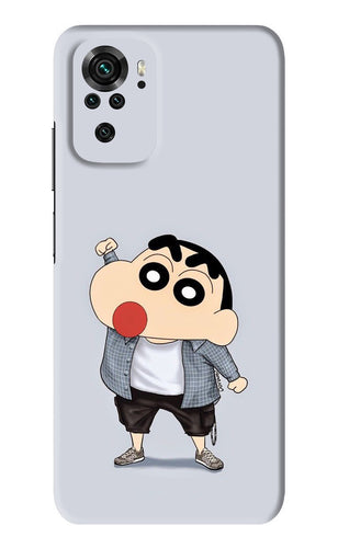 Shinchan Xiaomi Redmi Note 10 Back Skin Wrap