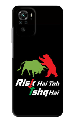 Risk Hai Toh Ishq Hai Xiaomi Redmi Note 10 Back Skin Wrap