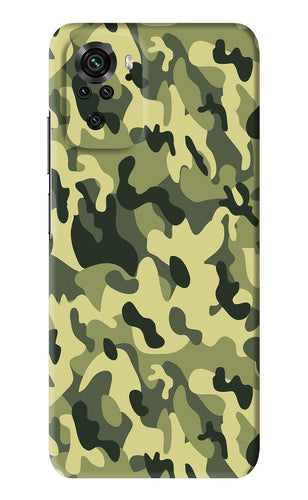 Camouflage Xiaomi Redmi Note 10 Back Skin Wrap