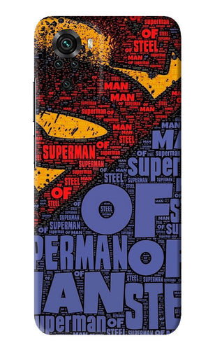 Superman Xiaomi Redmi Note 10S Back Skin Wrap
