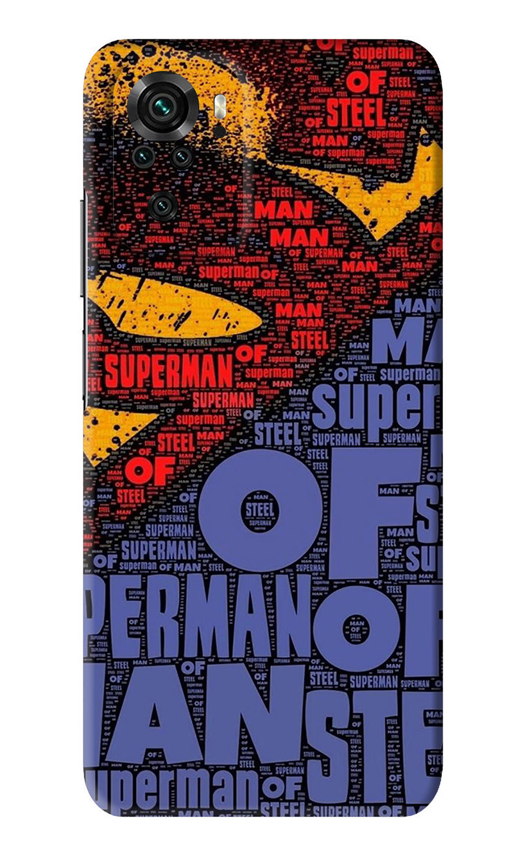 Superman Xiaomi Redmi Note 10S Back Skin Wrap