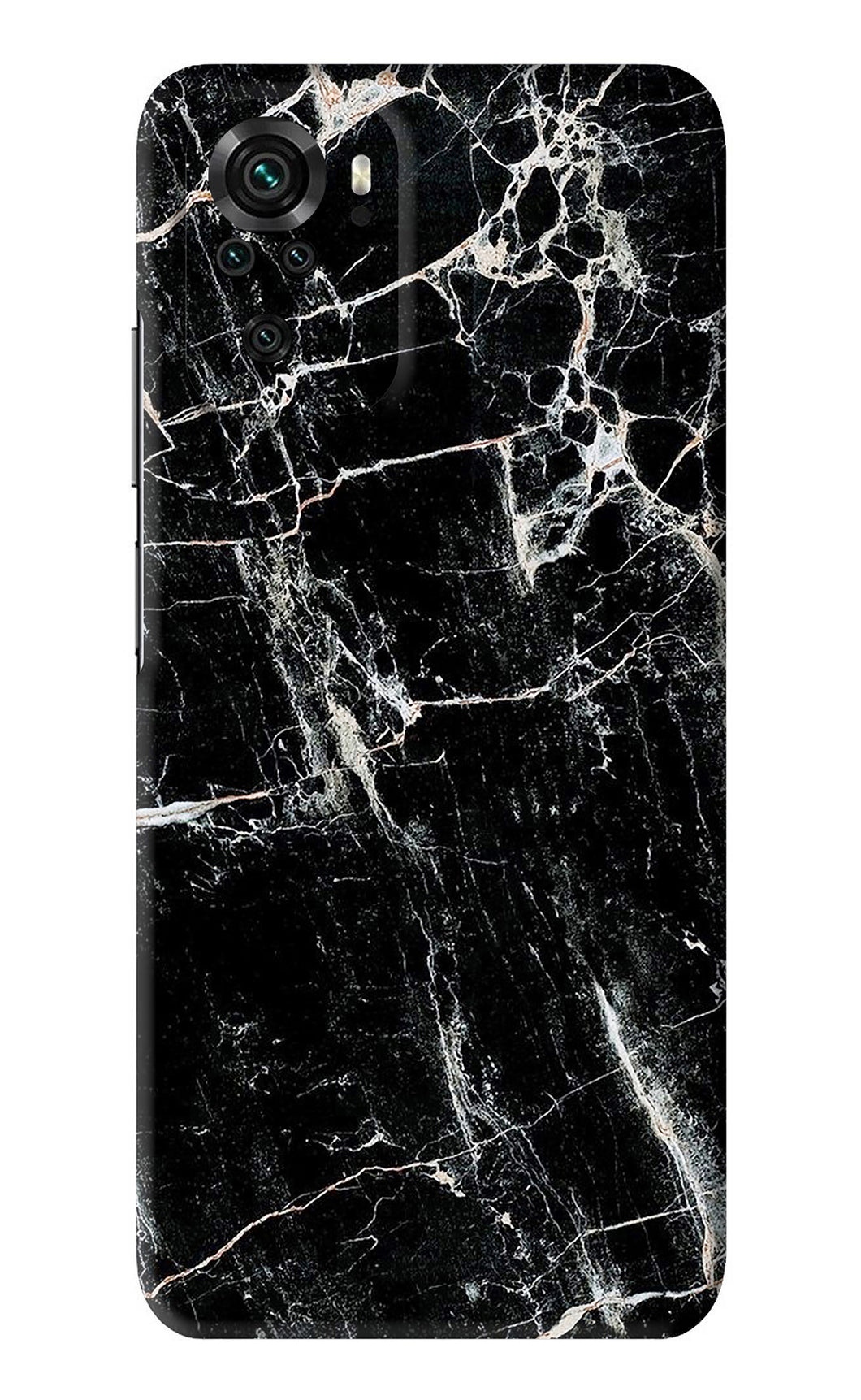 Black Marble Texture 1 Xiaomi Redmi Note 10S Back Skin Wrap