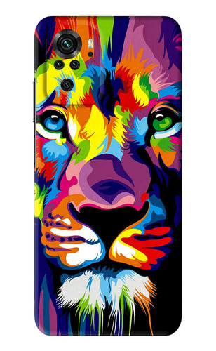 Lion Xiaomi Redmi Note 10S Back Skin Wrap