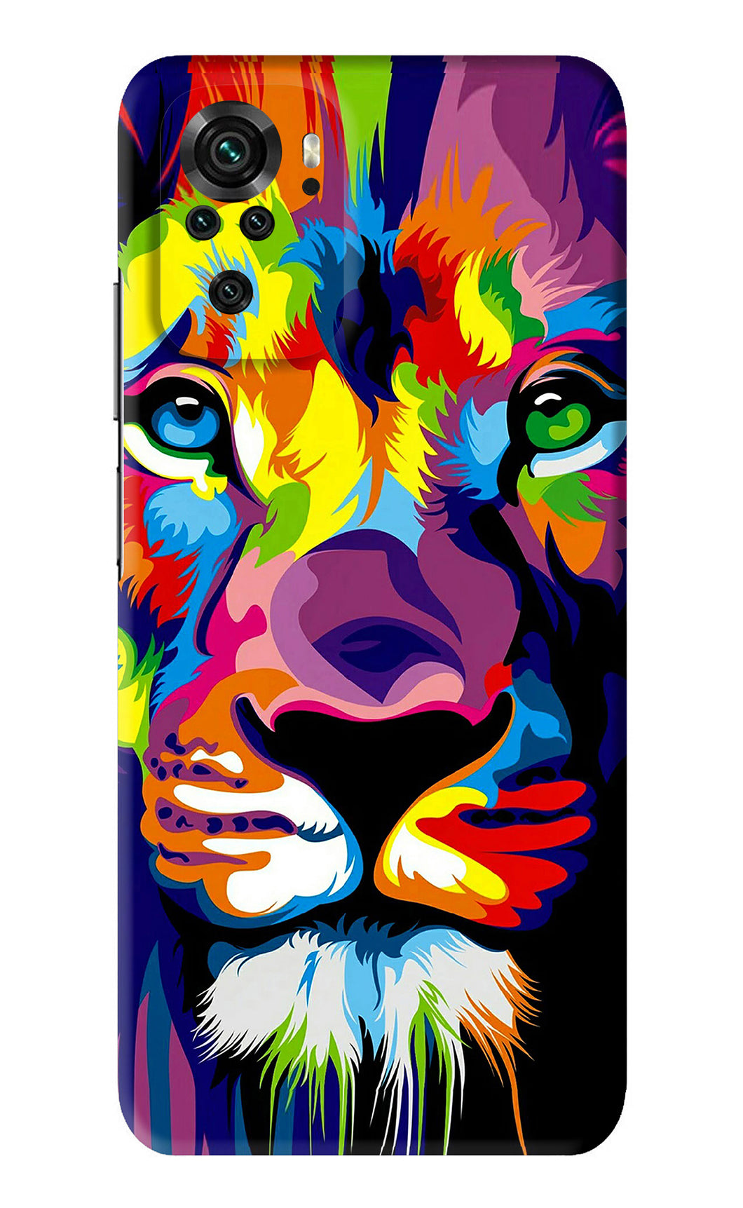 Lion Xiaomi Redmi Note 10S Back Skin Wrap