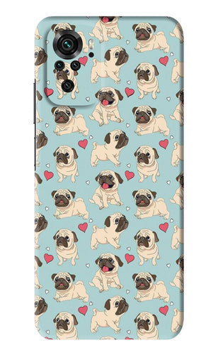 Pug Dog Xiaomi Redmi Note 10S Back Skin Wrap