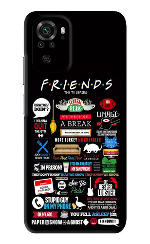 FRIENDS Xiaomi Redmi Note 10S Back Skin Wrap
