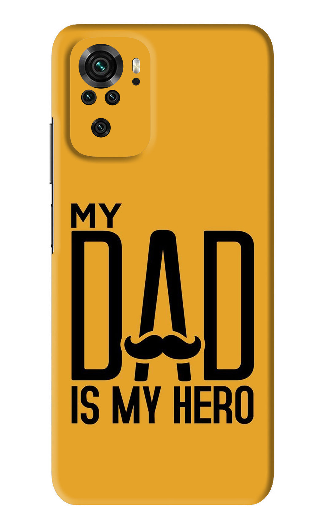 My Dad Is My Hero Xiaomi Redmi Note 10S Back Skin Wrap