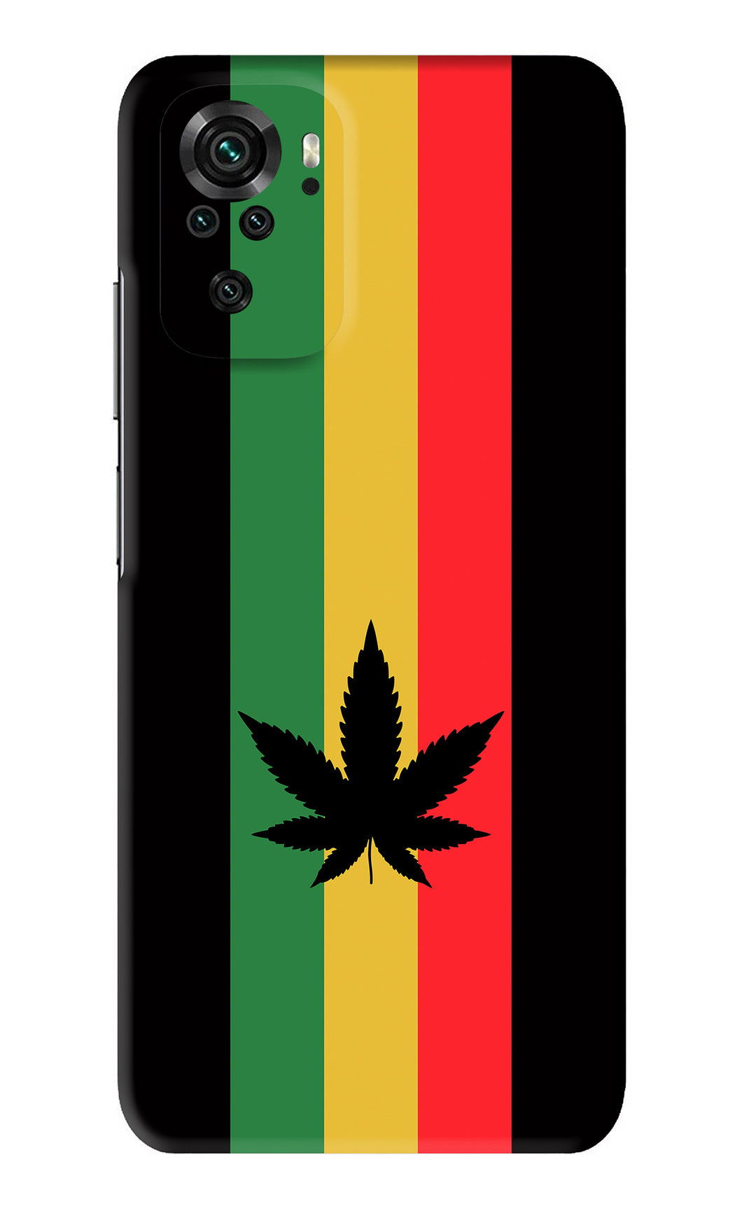 Weed Flag Xiaomi Redmi Note 10S Back Skin Wrap