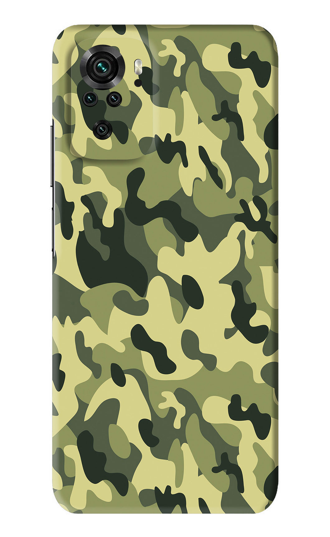Camouflage Xiaomi Redmi Note 10S Back Skin Wrap