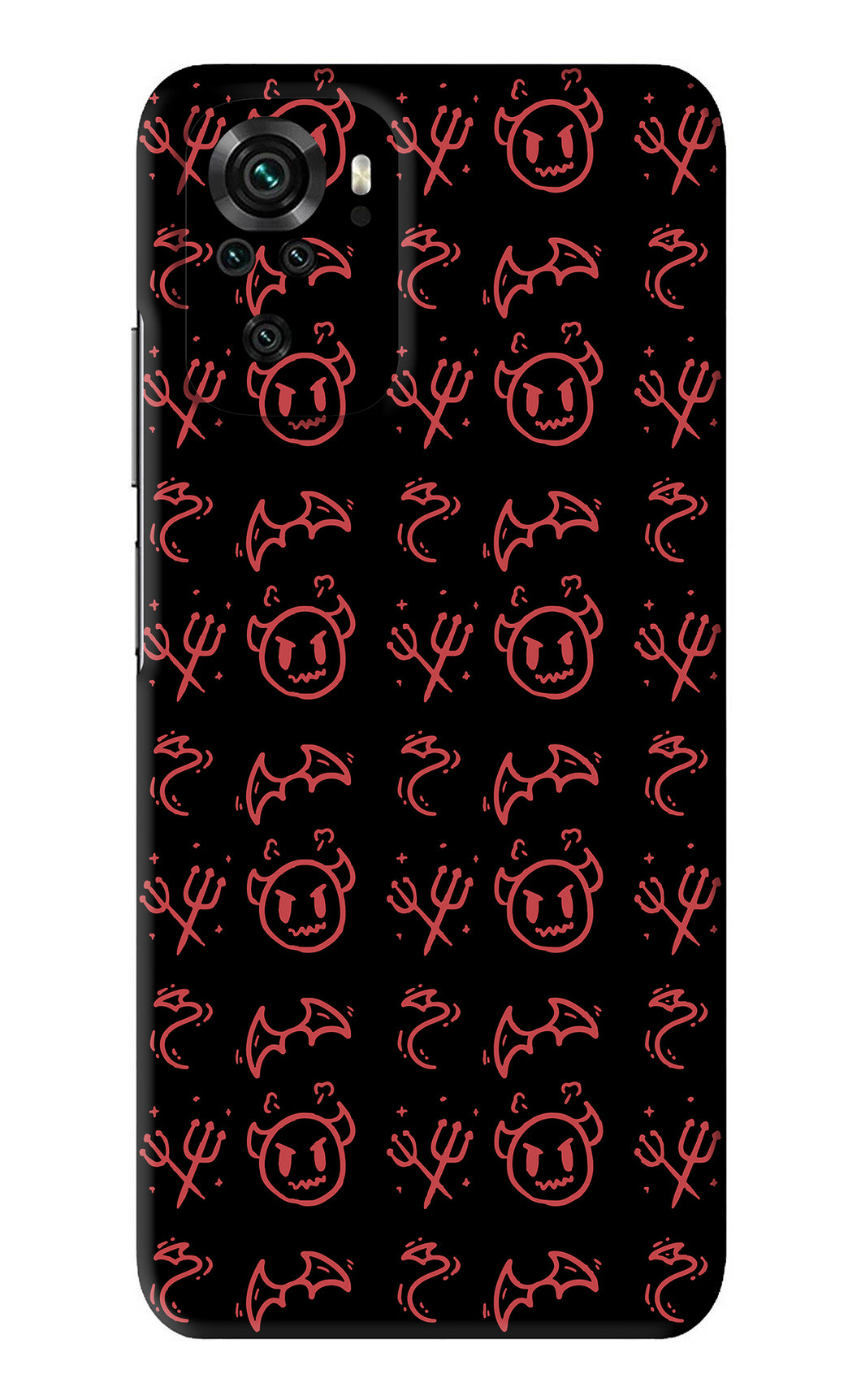 Devil Xiaomi Redmi Note 10S Back Skin Wrap