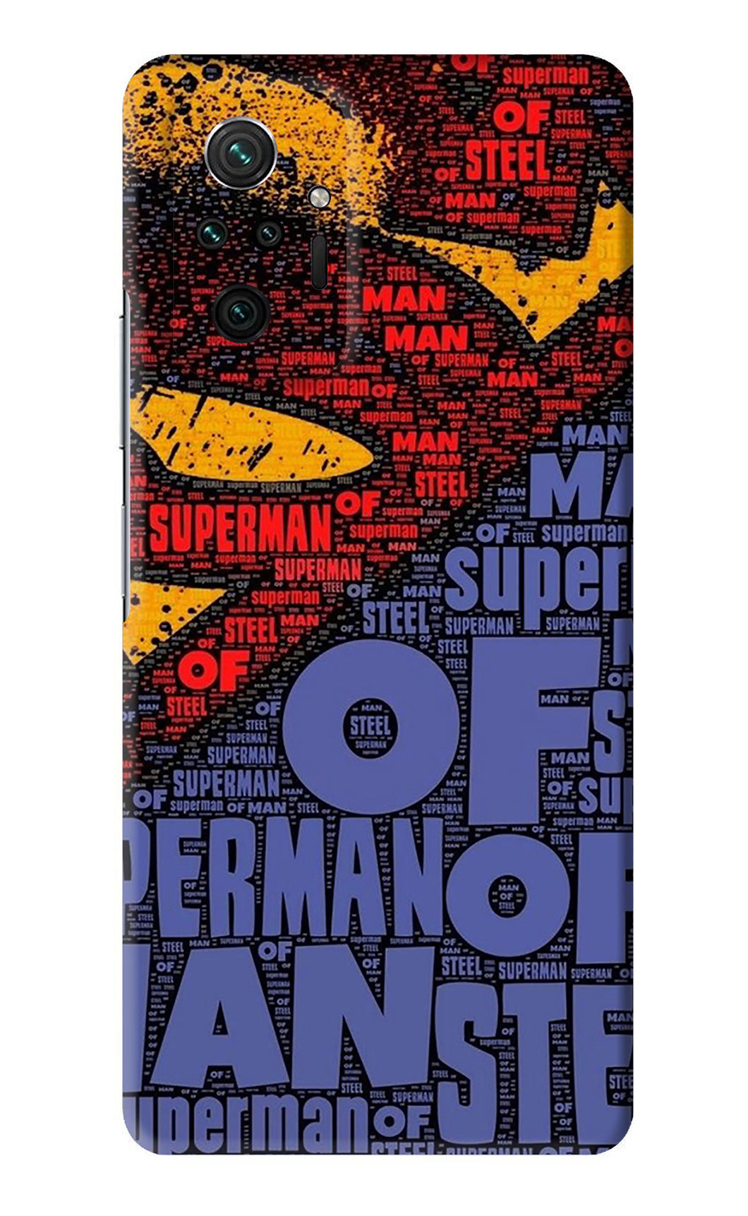 Superman Xiaomi Redmi Note 10 Pro Max Back Skin Wrap