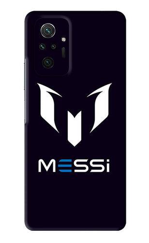 Messi Logo Xiaomi Redmi Note 10 Pro Max Back Skin Wrap