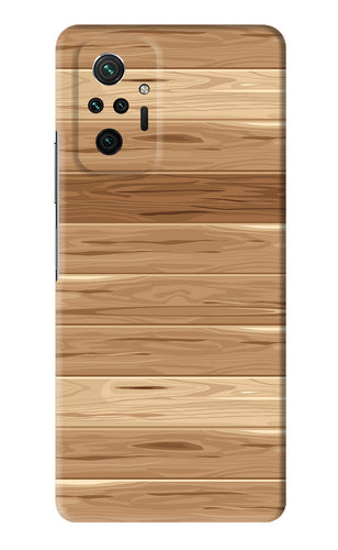 Wooden Vector Xiaomi Redmi Note 10 Pro Max Back Skin Wrap