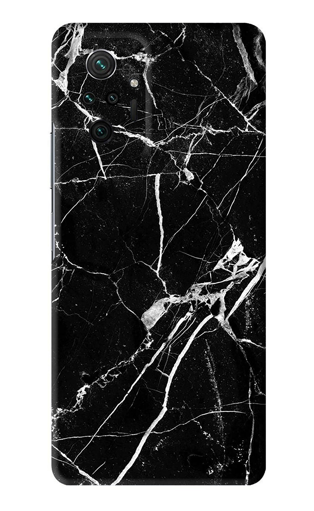 Black Marble Texture 2 Xiaomi Redmi Note 10 Pro Max Back Skin Wrap