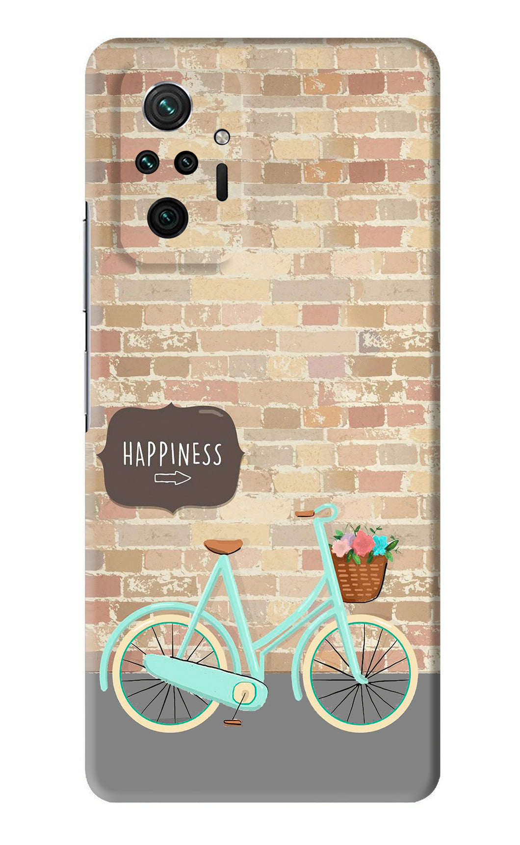 Happiness Artwork Xiaomi Redmi Note 10 Pro Max Back Skin Wrap