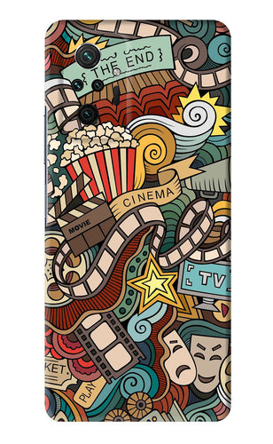 Cinema Abstract Xiaomi Redmi Note 10 Pro Max Back Skin Wrap