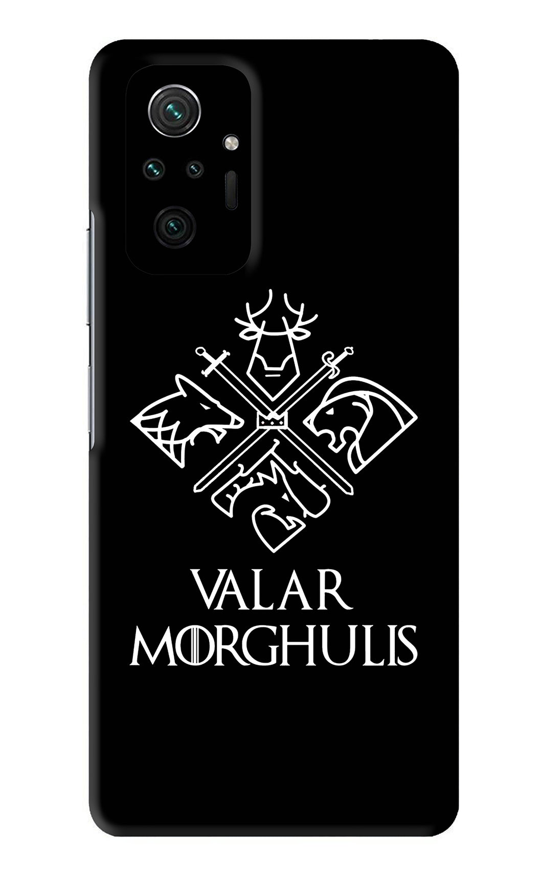 Valar Morghulis | Game Of Thrones Xiaomi Redmi Note 10 Pro Max Back Skin Wrap