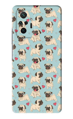 Pug Dog Xiaomi Redmi Note 10 Pro Max Back Skin Wrap