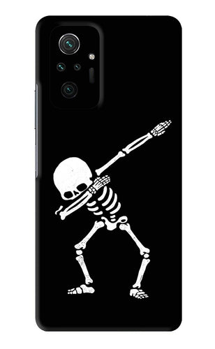 Dabbing Skeleton Art Xiaomi Redmi Note 10 Pro Max Back Skin Wrap
