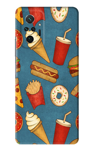 Foodie Xiaomi Redmi Note 10 Pro Max Back Skin Wrap