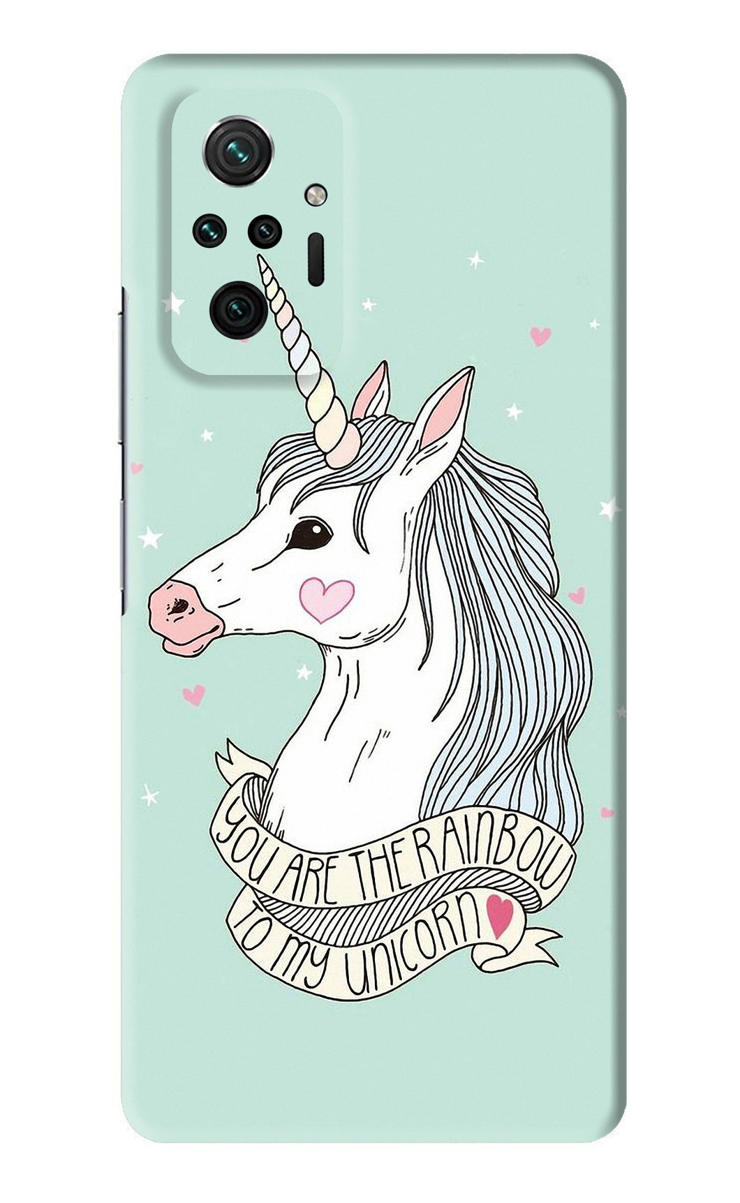 Unicorn Wallpaper Xiaomi Redmi Note 10 Pro Max Back Skin Wrap