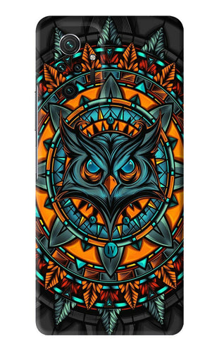 Angry Owl Art Xiaomi Redmi Note 10 Pro Max Back Skin Wrap
