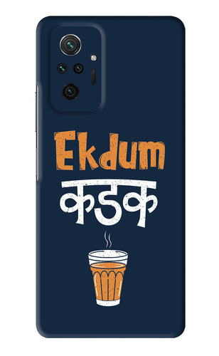 Ekdum Kadak Chai Xiaomi Redmi Note 10 Pro Max Back Skin Wrap
