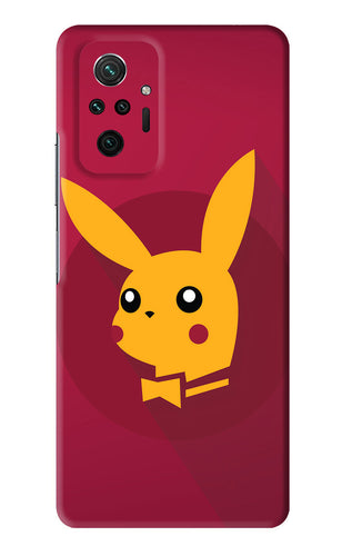 Pikachu Xiaomi Redmi Note 10 Pro Max Back Skin Wrap