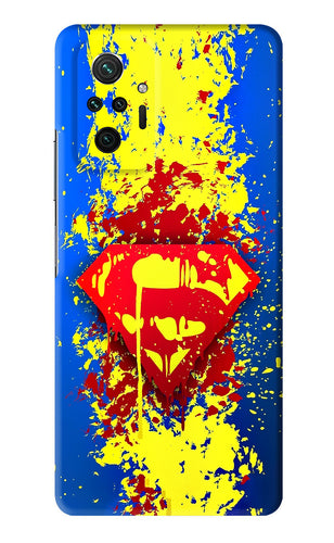 Superman logo Xiaomi Redmi Note 10 Pro Max Back Skin Wrap