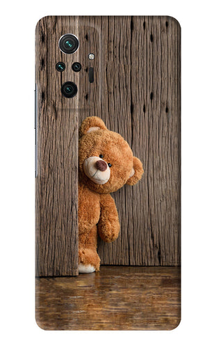 Teddy Wooden Xiaomi Redmi Note 10 Pro Max Back Skin Wrap