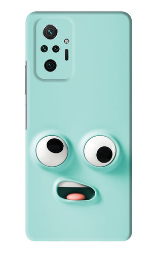 Silly Face Cartoon Xiaomi Redmi Note 10 Pro Max Back Skin Wrap