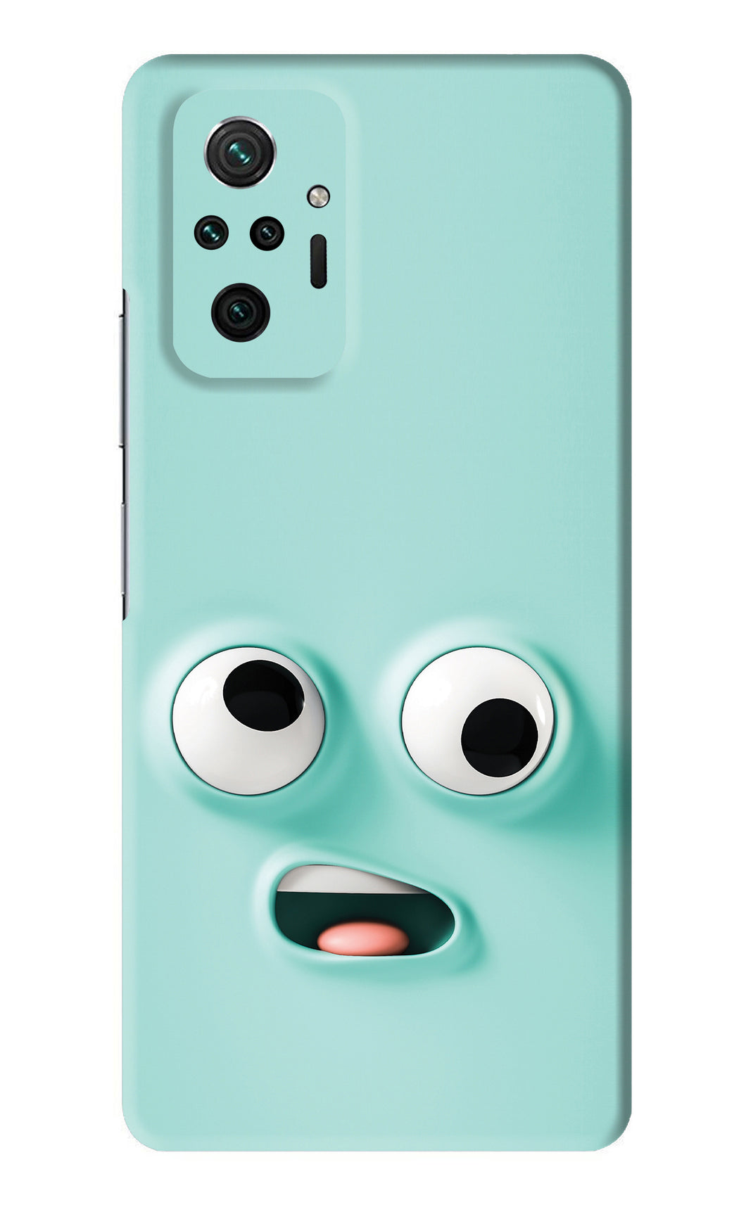 Silly Face Cartoon Xiaomi Redmi Note 10 Pro Max Back Skin Wrap